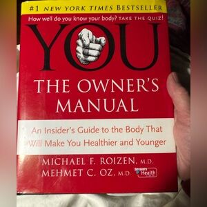 Red 'YOU: The Owner's Manual' Book